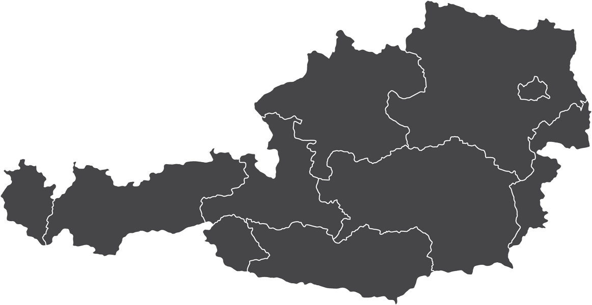 Österreich Karte Schlüsseldienst Standorte
